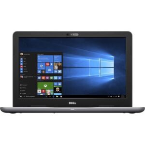 Dell i5567-5084GRY Inspiron Pro, 15.6" HD Laptop (Core i5-7200U, 8GB DDR4, 1TB Hard Drive, Windows 10 Pro), Gray