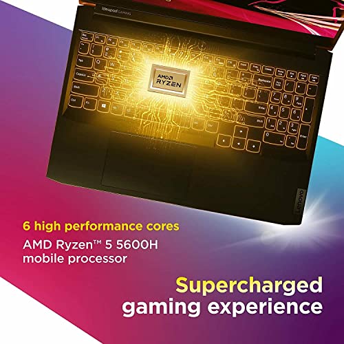 2022 Lenovo IdeaPad Gaming Laptop 15.6" FHD IPS 120Hz, AMD Ryzen 5 5600H (Beats i7-10850H), GeForce RTX 3050 Ti Graphics, 32GB DDR4 RAM, 1TB SSD, Backlit Keyboard, Wireless-AX, Windows 11