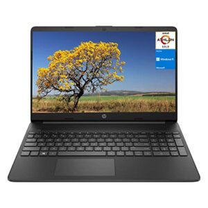 hp notebook laptop, 15.6″ hd screen, amd athlon gold 3150u processor, 8gb ram, 256gb pcie ssd, webcam, type-c, hdmi, sd card reader, windows 11 home