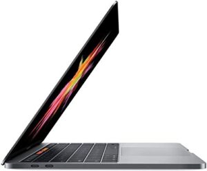 apple macbook pro 13.3″ mpxv2ll/a mid 2017 with touch bar – intel core i5 3.1ghz, 8gb ram, 128gb ssd – space gray (renewed)
