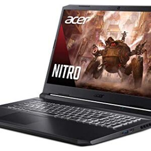 Acer Nitro 5 AN517-41-R0RZ Gaming Laptop, AMD Ryzen 7 5800H (8-Core) | NVIDIA GeForce RTX 3060 Laptop GPU | 17.3" FHD 144Hz IPS Display | 16GB DDR4 | 1TB NVMe SSD | WiFi 6 | RGB Backlit Keyboard