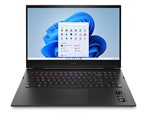 HP OMEN Laptop, Intel Core i7-12700H Processor, NVIDIA GeForce RTX 3060 Graphics, 16 GB RAM Memory, Windows 11 Home Operating System (16-b1010n, Shadow Black)