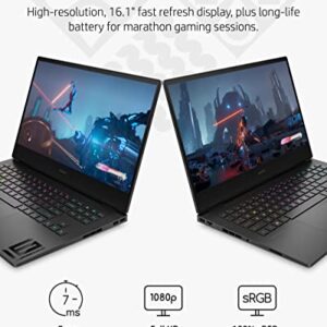 HP OMEN Laptop, Intel Core i7-12700H Processor, NVIDIA GeForce RTX 3060 Graphics, 16 GB RAM Memory, Windows 11 Home Operating System (16-b1010n, Shadow Black)