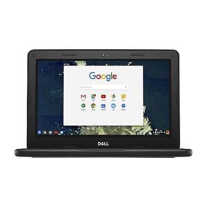 Dell Chromebook 11 5190 Intel Celeron N3350 X2 1.1GHz 4GB 16GB 11.6", Black (Certified Refurbished)