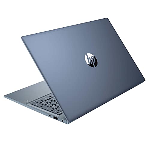 HP 2022 Pavilion 15.6" FHD Touchscreen Laptop 11th Gen 4-Core Intel i7-1195G7 16GB DDR4 512GB NVMe SSD Iris Xe Graphics HDMI Webcam WiFi-6 Bluetooth Backlit Keyboard Windows 11 Pro w/ 32GB USB