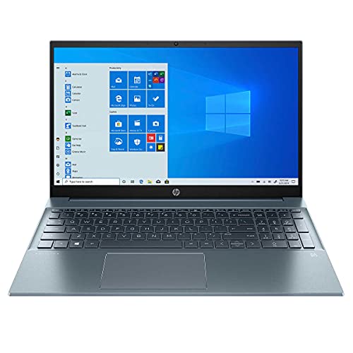 HP 2022 Pavilion 15.6" FHD Touchscreen Laptop 11th Gen 4-Core Intel i7-1195G7 16GB DDR4 512GB NVMe SSD Iris Xe Graphics HDMI Webcam WiFi-6 Bluetooth Backlit Keyboard Windows 11 Pro w/ 32GB USB