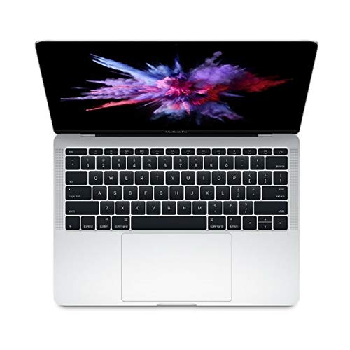 Apple MacBook Pro MPXQ2LL/A Mid-2017 13.3-inch Retina Display - Intel Core i5 2.3GHz, 8GB RAM, 512GB SSD - Silver (Renewed)