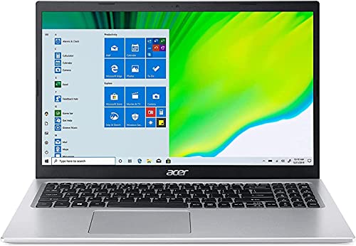 Acer 2023 Newest Aspire 5 15.6" FHD Laptop, 11th Intel Core i3-1115G4 (up to 4.1GHz), 8GB RAM 512GB NVMe SSD, WiFi 6 USB-A&C Webcam HDMI, Windows 11 S