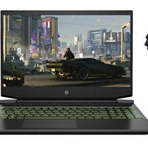 2021 New HP Pavilion 15.6" FHD Gaming Laptop, AMD 6-Core Ryzen 5 4600H Up to 4.0 GHz (Beats i5-9300H), 16GB RAM, 256GB SSD + 1TB HDD, Nvidia GeForce GTX 1650 Graphics, Win 10 Home + Microfiber Cloth