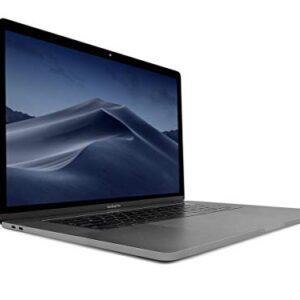 Apple MacBook Pro MLH42LL/A 15-inch Laptop with Touch Bar, 2.7GHz quad-core Intel Core i7, 512GB, Retina Display, Space Gray (Discontinued by Manufacturer) (Renewed)