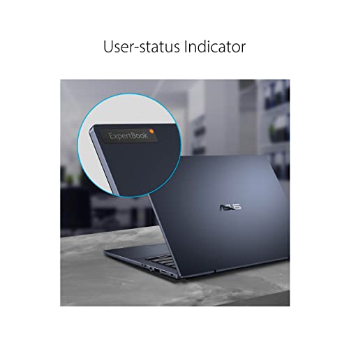 ASUS ExpertBook B5 Thin & Light Business Laptop, 14” FHD, Intel Core i7-1195G7, 1TB SSD, 16GB RAM, All-Day Battery, Enterprise-Grade Video Conference, NumberPad, Win 11 Pro, B5402CEA-XS75