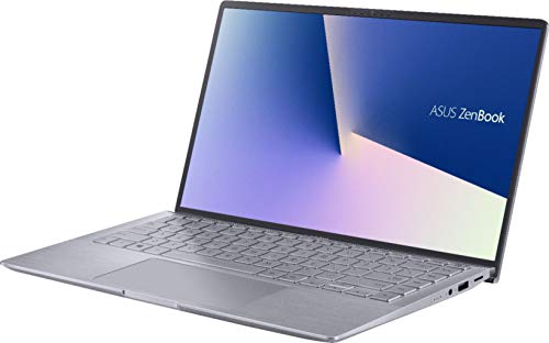 ASUS Zenbook 14 Business Laptop Computer 14" FHD Display AMD Hexa-Core Ryzen 5 4500U (Beats i7-10510U) 8GB RAM 512GB SSD GeForce MX350 2GB Backlit Keyboard USB-C Alexa Win10Pro Light Gray + HDMI Cable