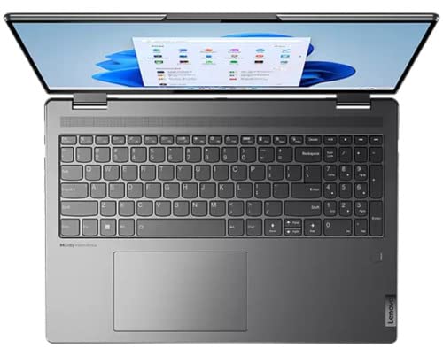 Lenovo Yoga 7i 16" (2560x1600) Touchscreen 2-in-1 Laptop - Intel Evo Core i7-1260P - 16GB LPDDR5 Memory - 512GB PCie Gen4 SSD - Arctic Grey