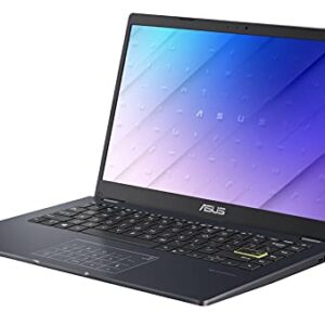 ASUS L410 MA-DB04 Ultra Thin Laptop, 14” FHD Display, Intel Celeron N4020 Processor, 4GB RAM, 128GB Storage, NumberPad, Windows 10 Home in S Mode, Star Black