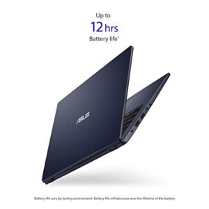 ASUS L410 MA-DB04 Ultra Thin Laptop, 14” FHD Display, Intel Celeron N4020 Processor, 4GB RAM, 128GB Storage, NumberPad, Windows 10 Home in S Mode, Star Black