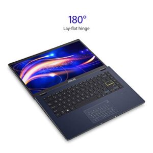 ASUS L410 MA-DB04 Ultra Thin Laptop, 14” FHD Display, Intel Celeron N4020 Processor, 4GB RAM, 128GB Storage, NumberPad, Windows 10 Home in S Mode, Star Black