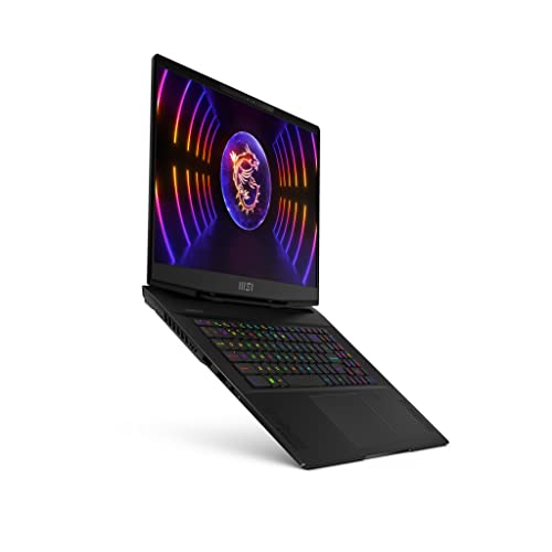 MSI Stealth 17 Studio 17.3" QHD 240Hz Gaming Laptop: Intel Core i9-13900H, RTX 4090, 64GB DDR5, 2TB NVMe SSD, Thunderbolt 4, USB-Type C, Cooler Boost Trinity+, Win 11 Pro: Core Black A13VI-017US