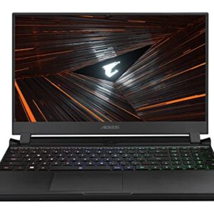 GIGABYTE AORUS 5 SE4 15.6" FHD 144Hz (Intel 12th Gen i7-12700H, 32GB RAM, 1TB SSD, GeForce RTX 3070 8GB) Thin Bezel, IPS 3A Gaming Laptop, Thunderbolt 4, RGB Backlit Keyboard, IST Cable, Win 11 Home