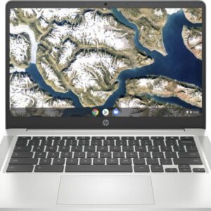 HP Chromebook 14a-nd0097nr 14" AMD 3015Ce Chrome OS 8 GB Memory; 64 GB eMMC Storage Mineral Silver (Renewed)