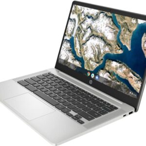 HP Chromebook 14a-nd0097nr 14" AMD 3015Ce Chrome OS 8 GB Memory; 64 GB eMMC Storage Mineral Silver (Renewed)