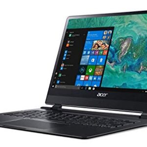 Acer Swift 7 SF714-51T-M9H0 Ultra-Thin 8.98mm Laptop, 14" Full HD Touch, 7th Gen Intel Core i7-7Y75, 8GB LPDDR3, 256GB PCIe NVMe SSD, 4G LTE, Windows 10