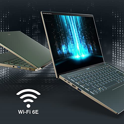 Acer Swift 5 Intel Evo Thin & Light Laptop | 14" WXGA IPS 100% sRGB Touch | 12th Gen Intel i7-1260P | Intel Iris Xe Graphics | 16GB LPDDR5 | 1TB Gen 4 SSD | Killer HDMI,Wi-Fi 6E AX1675 |SF514-56T-797T