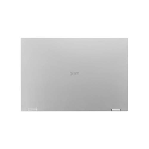 LG Gram 16T90P - 16" WQXGA (2560x1600) 2-in-1 Lightweight Touch Display Laptop, Intel evo with 11th gen Core i7 1165G7 CPU , 16GB RAM, 2TB SSD, 21 Hours Battery, Thunderbolt 4, Silver - 2021