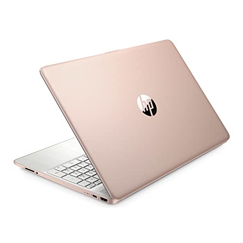 HP 15-ef2001ds 15.6" HD Touchscreen Laptop AMD Ryzen 3 5300U 2.6GHz 8GB RAM 512GB SSD Wi-Fi Bluetooth Webcam Windows 11 Home - Rose Gold(Renewed)