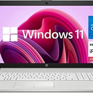 HP 2022 Newest 17.3" FHD IPS Display Laptop, Intel Core i5-1135G7 (Beats i7-1065G7) , 16GB RAM | 512GB PCIe SSD, Backlit Keyboard , WiFi 5, Webcam, Windows 11 - Silver