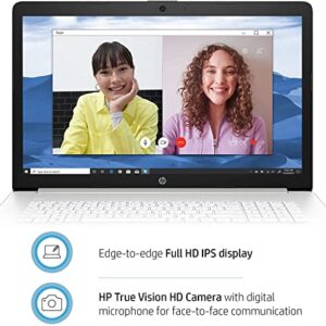 HP 2022 Newest 17.3" FHD IPS Display Laptop, Intel Core i5-1135G7 (Beats i7-1065G7) , 16GB RAM | 512GB PCIe SSD, Backlit Keyboard , WiFi 5, Webcam, Windows 11 - Silver