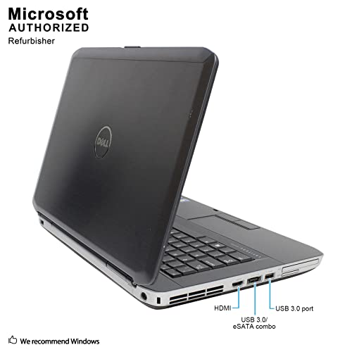 Dell Latitude E5430 14in Notebook PC - Intel Core i3-2350M 2.3GHz 8GB 320GB DVDRW Windows 10 Professional (Renewed)