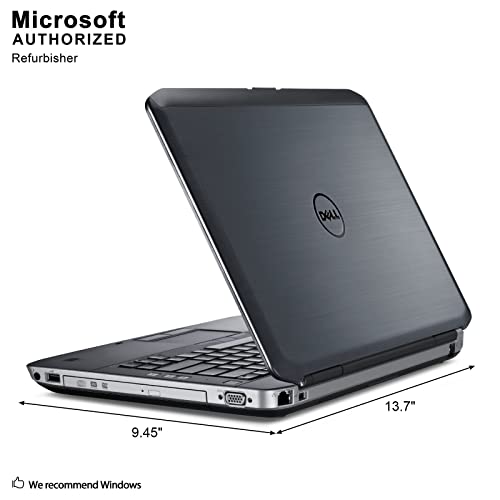 Dell Latitude E5430 14in Notebook PC - Intel Core i3-2350M 2.3GHz 8GB 320GB DVDRW Windows 10 Professional (Renewed)