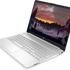 HP 2022 15'' FHD IPS Laptop, Windows 11, AMD Athlon Processor Up to 3.1GHz, 4GB RAM, 128GB SSD, HDMI, Super-Fast WiFi, Dale Silver (Renewed) (Dale Silver)