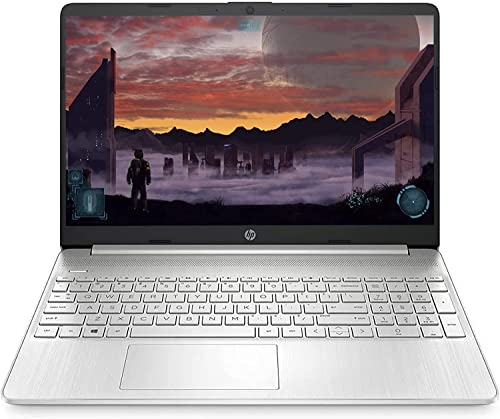 HP 2022 15'' FHD IPS Laptop, Windows 11, AMD Athlon Processor Up to 3.1GHz, 4GB RAM, 128GB SSD, HDMI, Super-Fast WiFi, Dale Silver (Renewed) (Dale Silver)