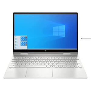 HP Envy X360 2-in-1 15.6" FHD IPS Touch-Screen Laptop | 11th Generation Intel Core i5-1135G7 | 8GB DDR4 RAM | 512GB SSD | Backlit Keyboard | Fingerprint | Windows 11 | with Stylus Pen Bundle