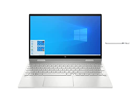 HP Envy X360 2-in-1 15.6" FHD IPS Touch-Screen Laptop | 11th Generation Intel Core i5-1135G7 | 8GB DDR4 RAM | 512GB SSD | Backlit Keyboard | Fingerprint | Windows 11 | with Stylus Pen Bundle