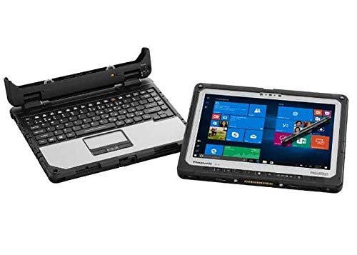 Panasonic Toughbook CF-20, 10.1 Multi Touch, 1920 x 1200, m5-6Y57, 8GB, 128GB SSD, Intel HD Graphics 515,Wi-Fi, Bluetooth, HDMI, Dual Pass (WWAN/WWAN), 8MP, Backlit Keyboard, Windows 10 Pro (Renewed)