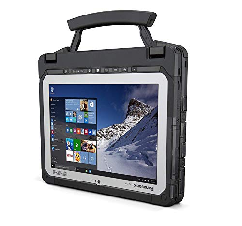 Panasonic Toughbook CF-20, 10.1 Multi Touch, 1920 x 1200, m5-6Y57, 8GB, 128GB SSD, Intel HD Graphics 515,Wi-Fi, Bluetooth, HDMI, Dual Pass (WWAN/WWAN), 8MP, Backlit Keyboard, Windows 10 Pro (Renewed)