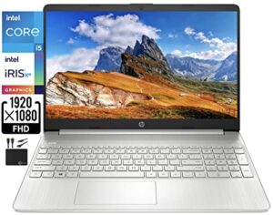 hp 2023 newest 15.6’’ fhd screen laptop, quad core intel i5-1135g7 (beat i7-1065g7,upto 4.2ghz), iris xe graphics, 8gb ram, 512gb ssd, hd webcam, wifi 6, 9+ hours battery, winows 11+marxsolcables