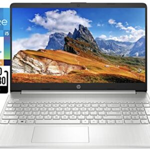 HP 2023 Newest 15.6’’ FHD Screen Laptop, Quad Core Intel i5-1135G7 (Beat i7-1065G7,Upto 4.2GHz), Iris Xe Graphics, 8GB RAM, 512GB SSD, HD Webcam, WiFi 6, 9+ Hours Battery, Winows 11+Marxsolcables