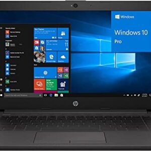 HP Probook 14" Business Laptop Computer, Intel Celeron N4020 Processor, 4GB DDR4 RAM, 128GB SSD, 802.11AC WiFi, Bluetooth 4.2, Webcam, Black, Windows 10 Pro, BROAG 64GB Flash Drive