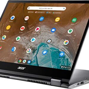 Acer - Chromebook Spin 713 2-in-1 13.5" 2K VertiView 3:2 Touch - Intel i5-10210U - 8GB Memory - 128GB SSD – Steel Gray