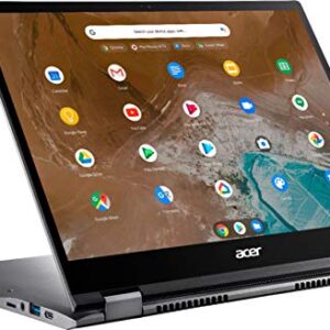 Acer - Chromebook Spin 713 2-in-1 13.5" 2K VertiView 3:2 Touch - Intel i5-10210U - 8GB Memory - 128GB SSD – Steel Gray