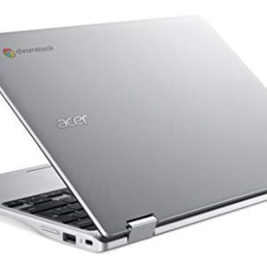 Acer Convertible Chromebook Spin 311, 11.6" HD IPS Touch, MediaTek MT8183 Processor, 4GB RAM, 32GB eMMC, Chrome OS, Silver, CP311-3H-K4S1