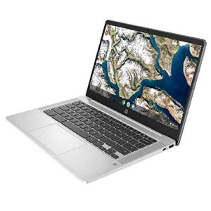 HP Chromebook 14 14" FHD Laptop Computer/ for Education or Student/ Intel Celeron N4000/ 4GB DDR4/ 64GB eMMC/ 11+ Hrs Battery/ Webcam/ Chrome OS/ Work from Home