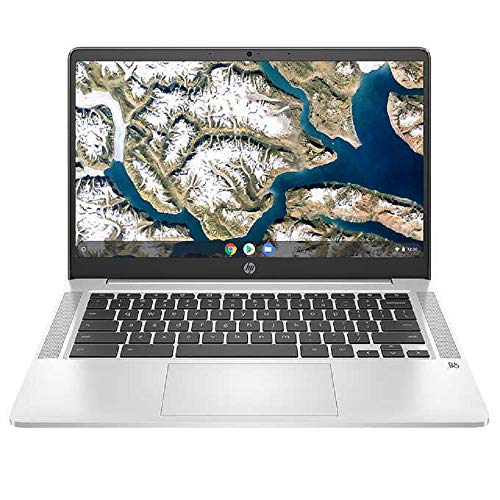 HP Chromebook 14 14" FHD Laptop Computer/ for Education or Student/ Intel Celeron N4000/ 4GB DDR4/ 64GB eMMC/ 11+ Hrs Battery/ Webcam/ Chrome OS/ Work from Home