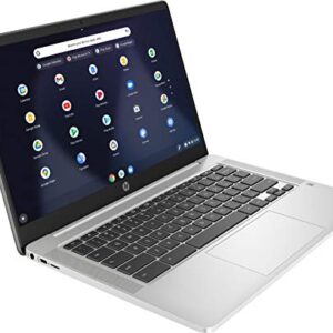 HP Chromebook 14 14" FHD Laptop Computer/ for Education or Student/ Intel Celeron N4000/ 4GB DDR4/ 64GB eMMC/ 11+ Hrs Battery/ Webcam/ Chrome OS/ Work from Home