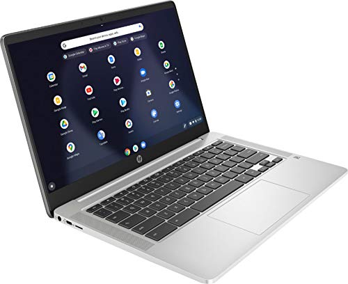 HP Chromebook 14 14" FHD Laptop Computer/ for Education or Student/ Intel Celeron N4000/ 4GB DDR4/ 64GB eMMC/ 11+ Hrs Battery/ Webcam/ Chrome OS/ Work from Home