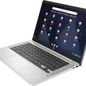 HP Chromebook 14 14" FHD Laptop Computer/ for Education or Student/ Intel Celeron N4000/ 4GB DDR4/ 64GB eMMC/ 11+ Hrs Battery/ Webcam/ Chrome OS/ Work from Home