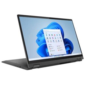 Lenovo IdeaPad Flex 5 15.6" 4K UHD IPS Touchscreen 2 in 1 Laptop (Intel i7-1165G7, NVIDIA GeForce MX450, Win 11 Pro), 16GB RAM, 1TB PCIe SSD, Type-C, Wi-Fi 6, Fingerprint, Tikbot Cloth